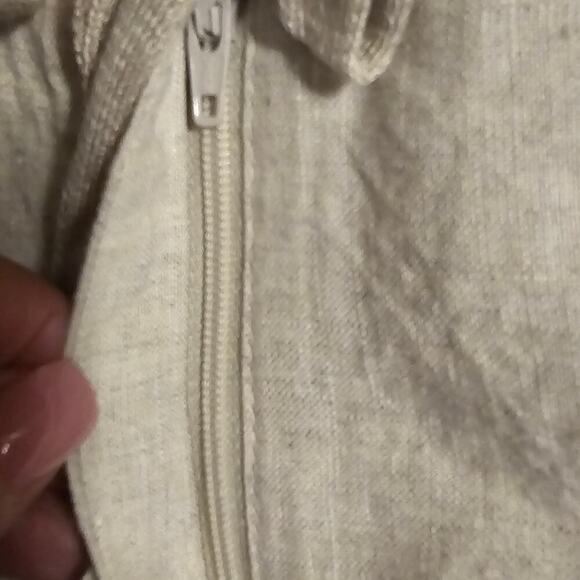 NWT, Talbots Women’s 100% Pure Irish Linen Skirt Beige, Size 16. - Picture 3 of 9